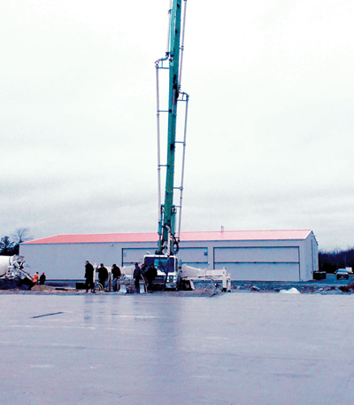 kemper concrete laser screeding floors and walls